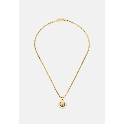 Image of Guess LION KING Necklace Yellow goldcoloured/black, Size: One Size, gold coloured/black