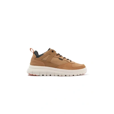 Image of Palladium LO MIX Trainers goldcoloured, Men&#039;s, Size: 8, Gold coloured Leather and textile