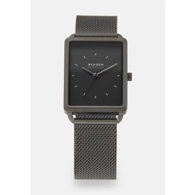 Image of Skagen Hagen Watch, Men&#039;s, Size: One Size, Black