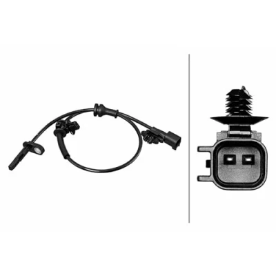 Image of Sensor, wheel speed HELLA 6PU 358 218 391