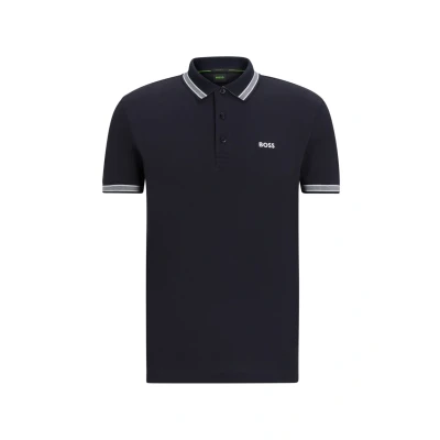 Image of BOSS Paddy Polo shirt, Men&#039;s, Size: 3XL, Dark blue