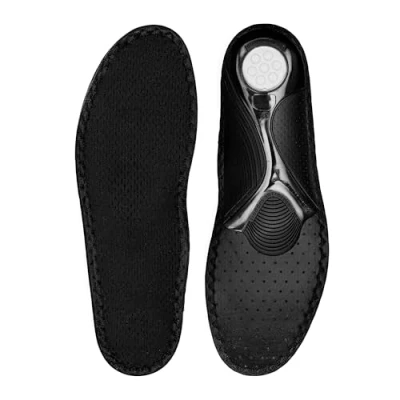 Image of Bama Insoles Deodorant Footbed Hygienic Activated Carbon Shoe Fresh with Effect Against Odours, Anatomical Shape for Additional Support Adults 1 Pair 43 EUR
