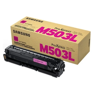 Image of Samsung SU281A CLT M503L High Yield Cartridge, Magenta, Pack of 1