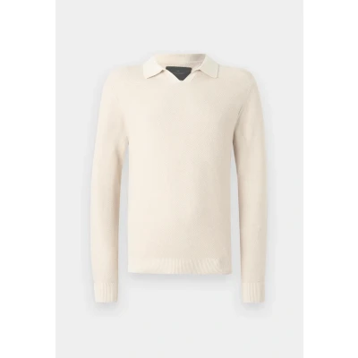 Image of Jack &amp; Jones Premium Jprcceaston Split NECK Jumper, Men&#039;s, Size: XXL, Silver lining