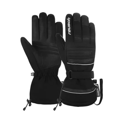 Image of Reusch Conan R TEX® XT Warm Waterproof Windproof and Breathable Unisex Winter Gloves Finger Snow Ski for Men Women Blue/Black