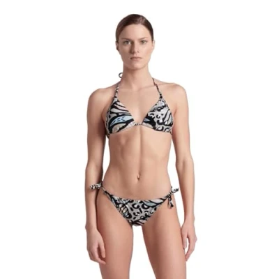 Image of Arena Women&#039;s Water Print String Bikini Triangle Two Pieces (Pack of 1)