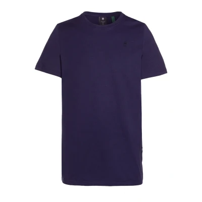 Image of G STAR RAW Men&#039;s Base Straight Fit T Shirt, Blue (Sartho D16411 336 6067), XS