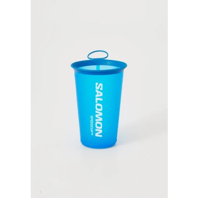Image of Salomon Soft Cup Speed 150ml/5oz Unisex Hydration Accessories, Easy Access, Stowable, and Pvc Bisphenol a Free, Blue