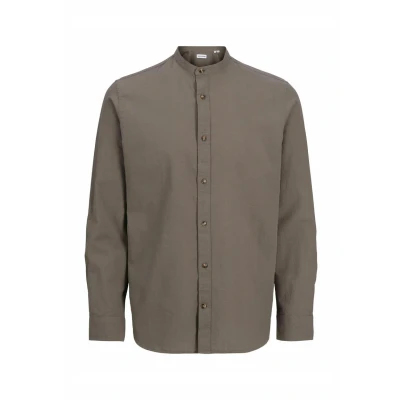 Image of Jack &amp; Jones Comfort FIT Shirt, Men&#039;s, Size: Small, Brown