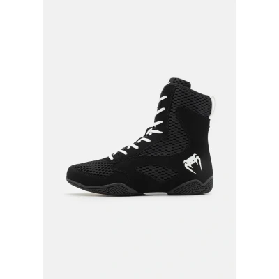 Image of Venum Contender Boxing Shoes Unisex Training shoe, Size: 6.5, Black/white Imitation leather/ textile
