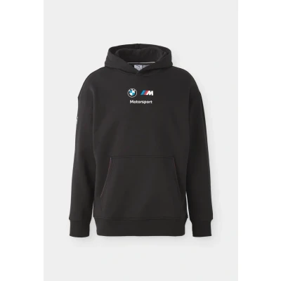 Image of Puma BMW MMS ESS Sweatshirt, Men&#039;s, Size: XS, Black