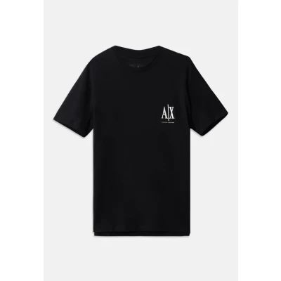 Image of Armani Exchange Basic Tshirt, Men&#039;s, Size: Large, Black