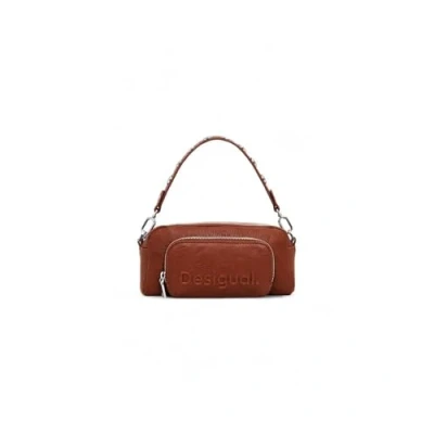 Image of Desigual Women&#039;s Accessories PU Across Body Bag, One Size, Brown, Size