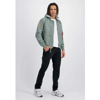 Image of ALPHA INDUSTRIES Men&#039;s Bomber Jacket, Dusty Green, S