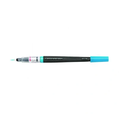 Image of Pentel Arts Colour brush, Sky Blue, 1 blister card with XGFL 110X