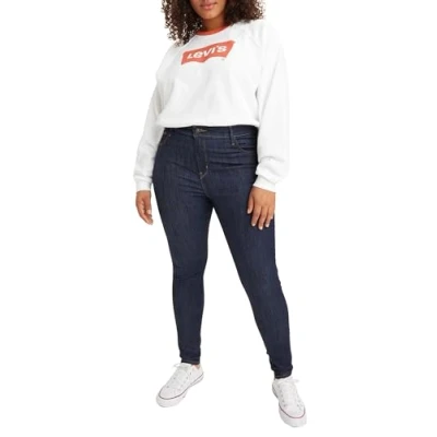 Image of Levi&#039;s Plus 720 HIGH RISE Super Skinny Jeans Fit, Women&#039;s, Size: 28x34, Deep serenity
