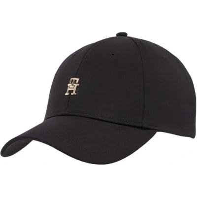 Image of Tommy Hilfiger Elevated CHIC CAP Unisex Cap, Size: One Size, Black