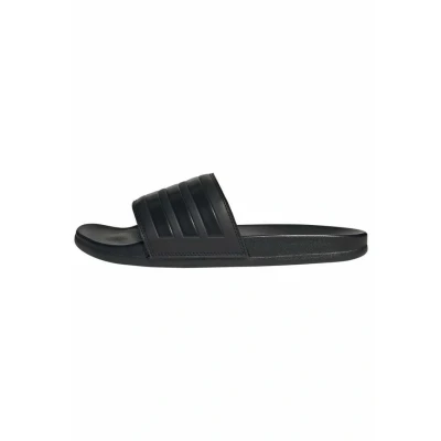 Image of adidas Performance Pool slides, Size: 8, Black Synthetics