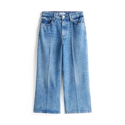 Image of Tommy Hilfiger WIDE LEG Relaxed fit jeans, Women&#039;s, Size: 33x28, Blue denim
