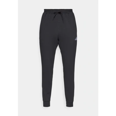 Image of adidas Sportswear Essentials FEEL COZY Tracksuit bottoms, Men&#039;s, Size: Medium, Black/white