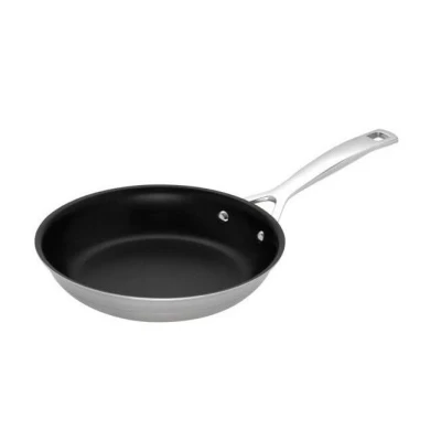 Image of Le Creuset Frying pan Magnetik TriPly stainless steel ø 20 cm standard non stick coating Suitable for all Cooktops