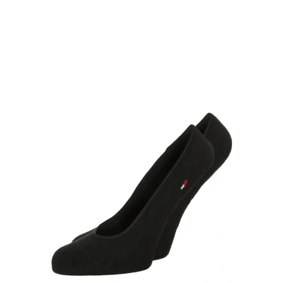 Image of Tommy Hilfiger 2 PACK Trainer socks, Women&#039;s, Size: 6 8, Black