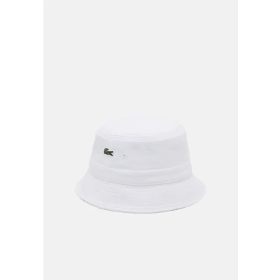 Image of Lacoste Unisex Hat, Size: Small, Blanc