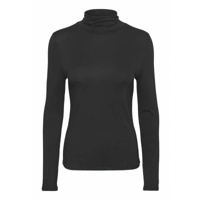 Image of Vero Moda Vmalberte Rollneck JRS NOOS Long sleeved top, Women&#039;s, Size: XS, Black