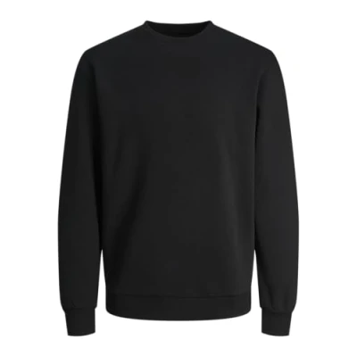 Image of JACK &amp; JONES Men&#039;s Jjebradley Sweat Crew Noos Jnr Maillot de Survêtement, black, 164