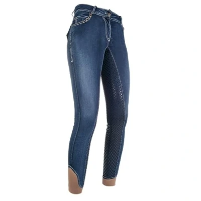 Image of HKM Riding Breeches Pasadena Summer Denim