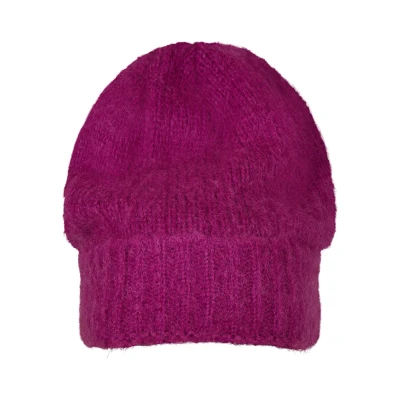Image of Flexfit Yupoong Beanie, Size: One Size, Fuchsia