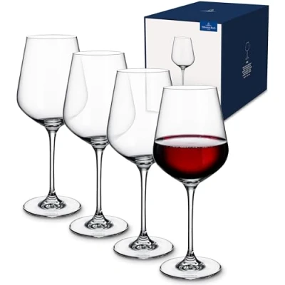 Image of Villeroy &amp; Boch Red Wine Glasses La Divina 470 ml 4 Pieces