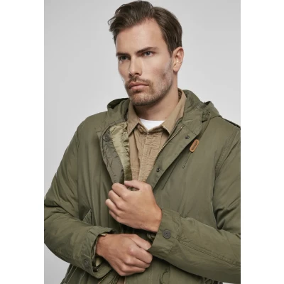Image of Brandit Men&#039;s M51 US Parka, Olive Green, L