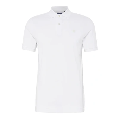 Image of G STAR RAW Men&#039;s Dunda Slim Polo Polos, White (White D11595 5864 110), XS