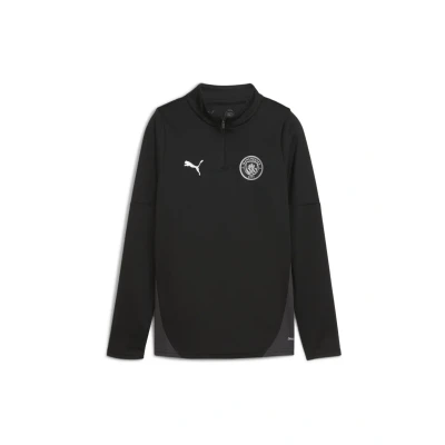 Image of Puma Manchester CITY STOP Club wear for kids, Size: 10y (9 10y), Black silver