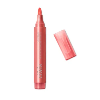 Image of KIKO Milano Long Lasting Colour Lip Marker 2.5ml (Various Shades) 103 Peach Red