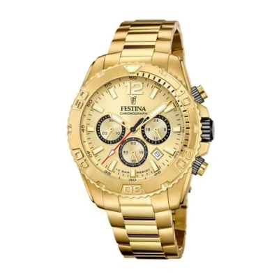 Image of Festina Watch Timeless Chronograph F20684/1 Steel, bracelet