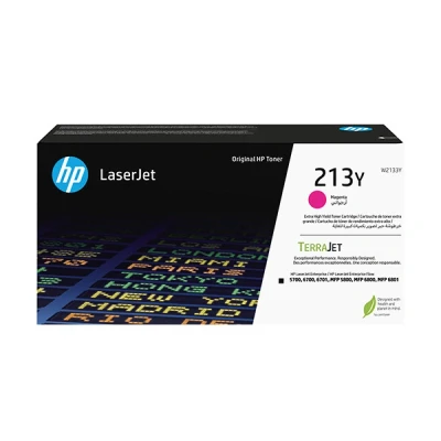 Image of HP Color LaserJet Enterprise MFP 5800dn 213Y (W2133Y) extra high capacity magenta toner (original HP)