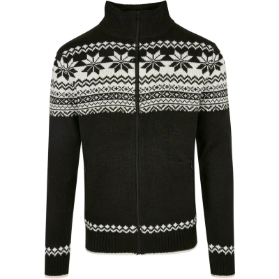 Image of Brandit Norweger Cardigan, Men&#039;s, Size: XXL, Black