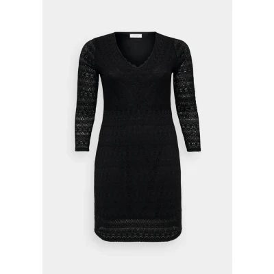 Image of Evoked VILA Vichikka V NECK dress Cocktail / Party dress, Women&#039;s, Size: 16, Black