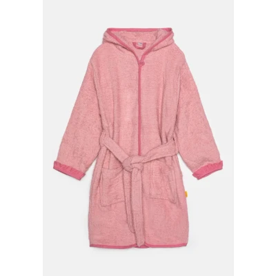 Image of Playshoes Bathrobe Unicorn Dressing gown for kids, Size: 3 4y, Lightpink