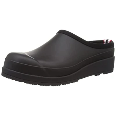 Image of Hunter Women&#039;s Original Play Clog Mule, Schwarz, 8 UK