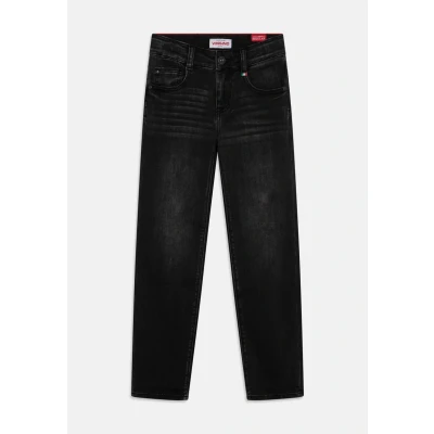 Image of Vingino Baggio Straight leg jeans for kids, Size: 2y, Black denim