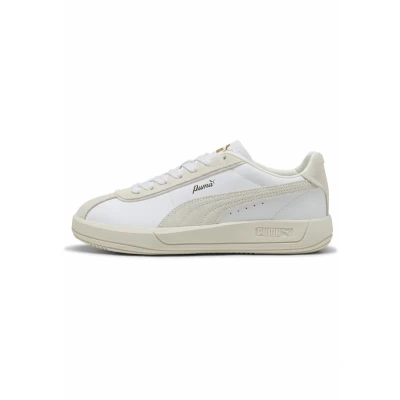 Image of Puma Klassika Trainers, Women&#039;s, Size: 3, white warm gold Leather/synthetics