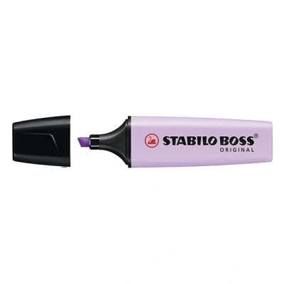 Image of Highlighter STABILO BOSS ORIGINAL Pastel Pack of 10 Lilac Haze