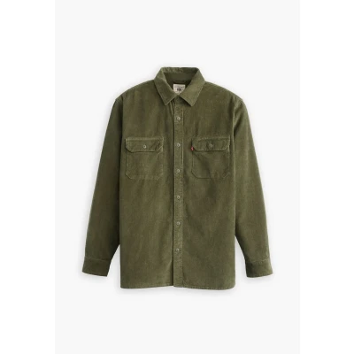 Image of Levi&#039;s Jackson Worker Shirt, Men&#039;s, Size: Medium, Olive night