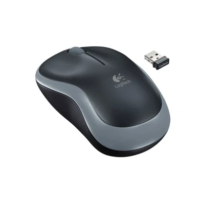 Image of Logitech M185 wireless mouse swift grey