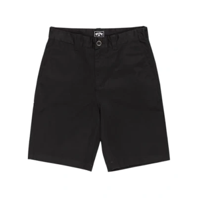 Image of BILLABONG Boys Classic Chino Shorts, Black, 33W EU