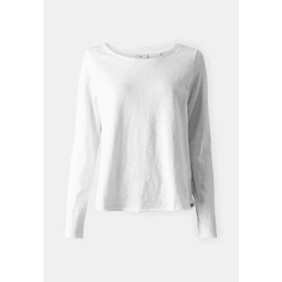 Image of Marc O&#039;Polo Denim Longsleeve Crewneck Long sleeved top, Women&#039;s, Size: XS, Scandinavian white