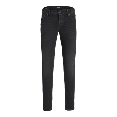 Image of JACK &amp; JONES Men&#039;s Jeans, Black Denim, 42W / 32L
